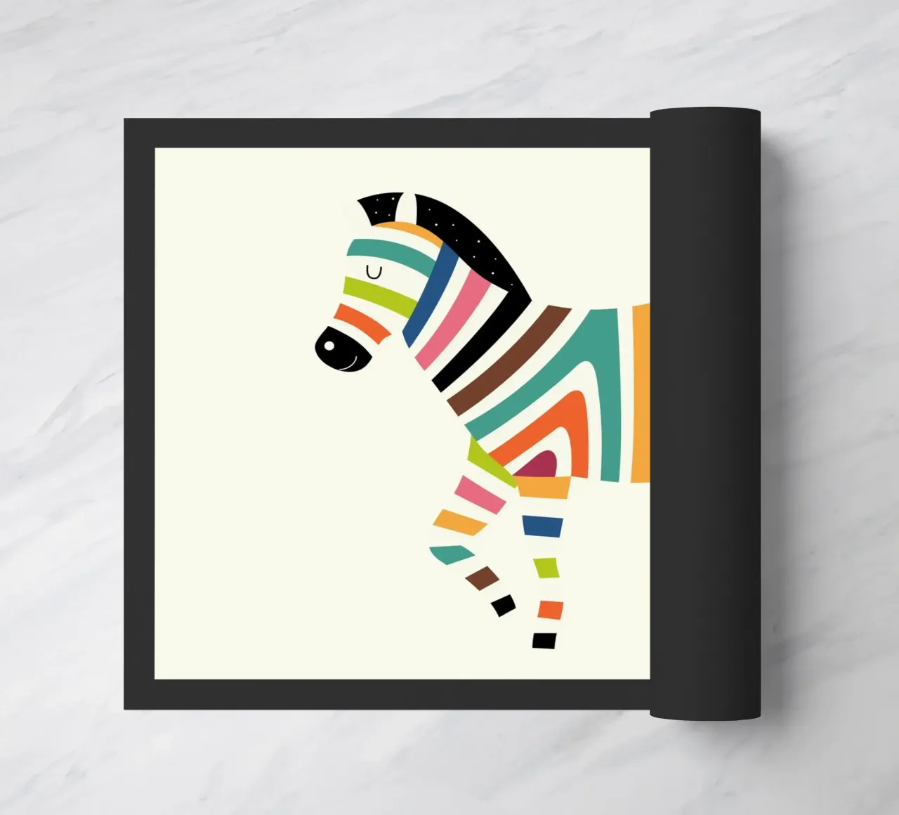 Magischer Code Fußmatte von Andy Westface