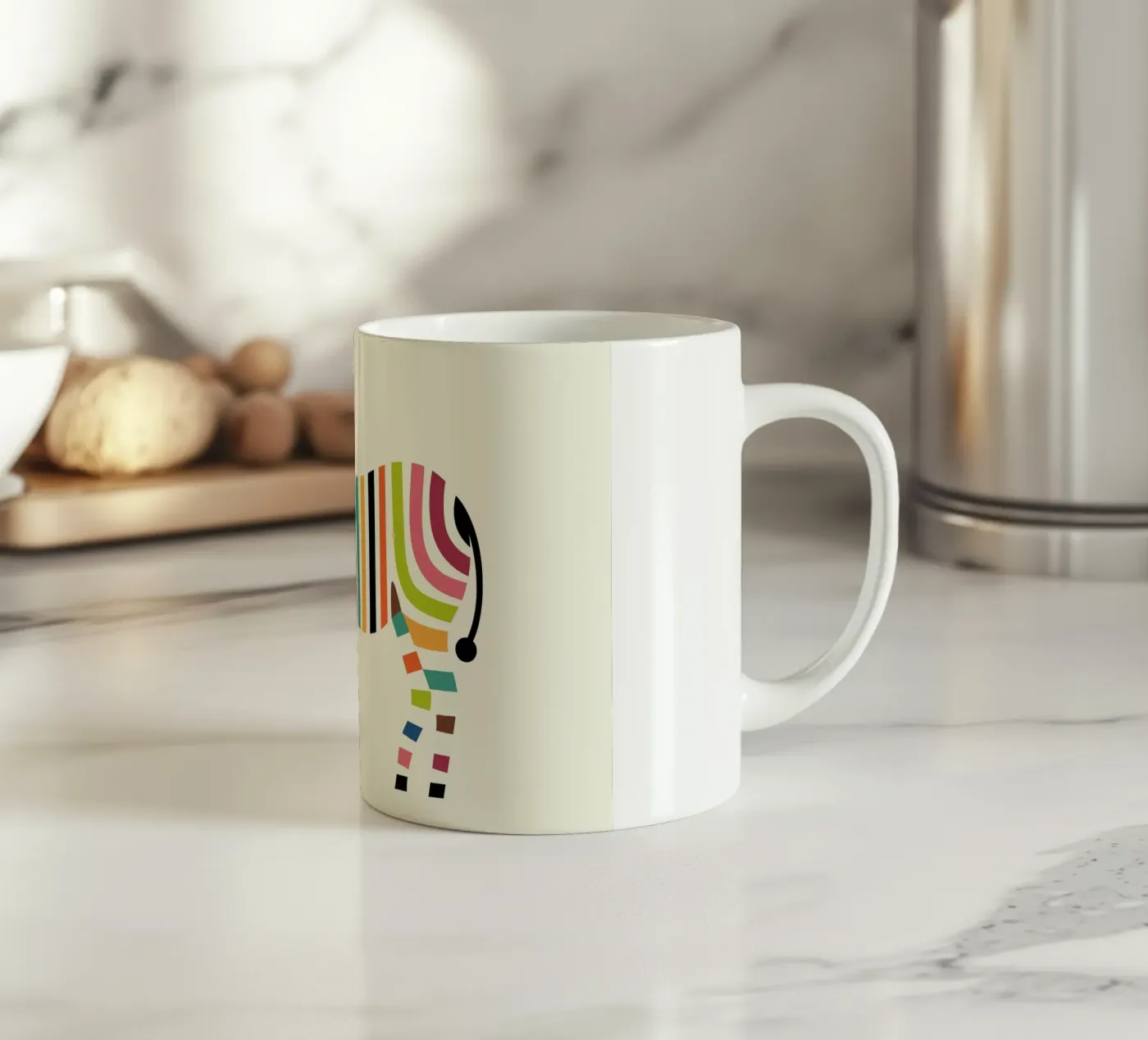 Magischer Code Keramik Tasse von Andy Westface