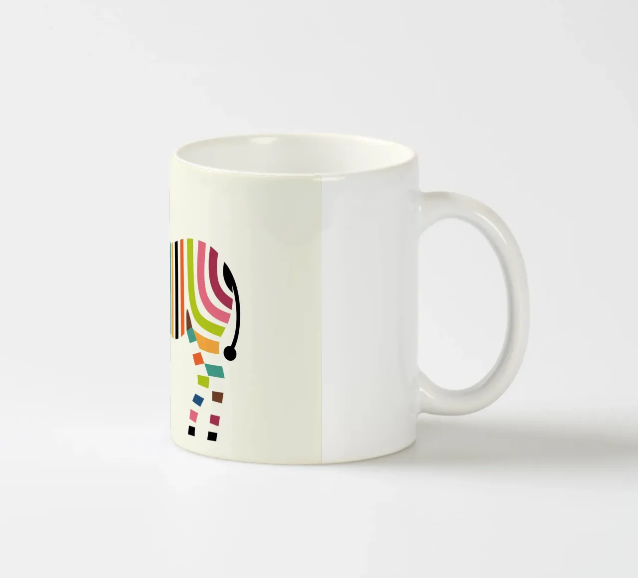 Magischer Code Keramik Tasse von Andy Westface