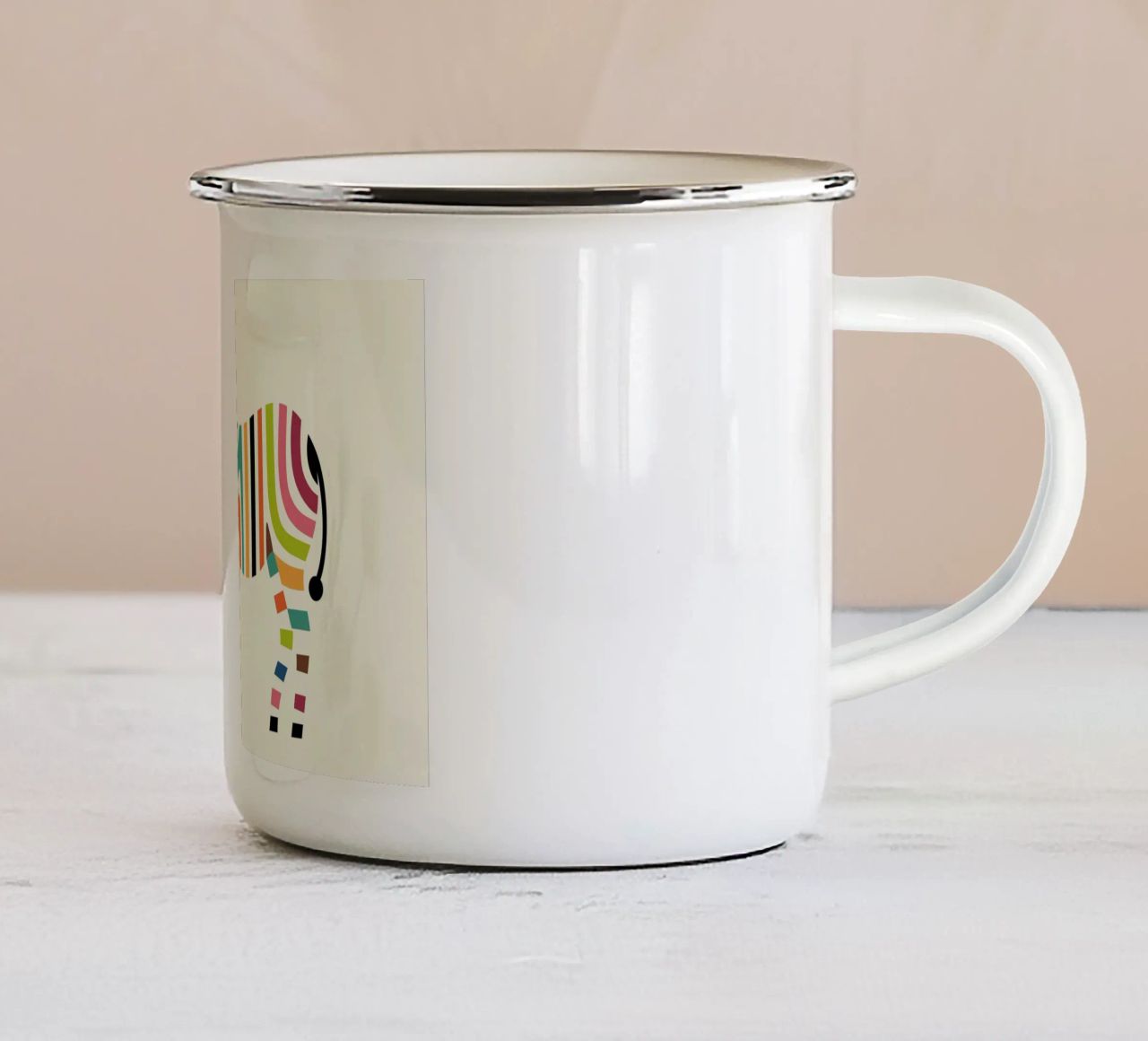 Code magique mug en émail de Andy Westface