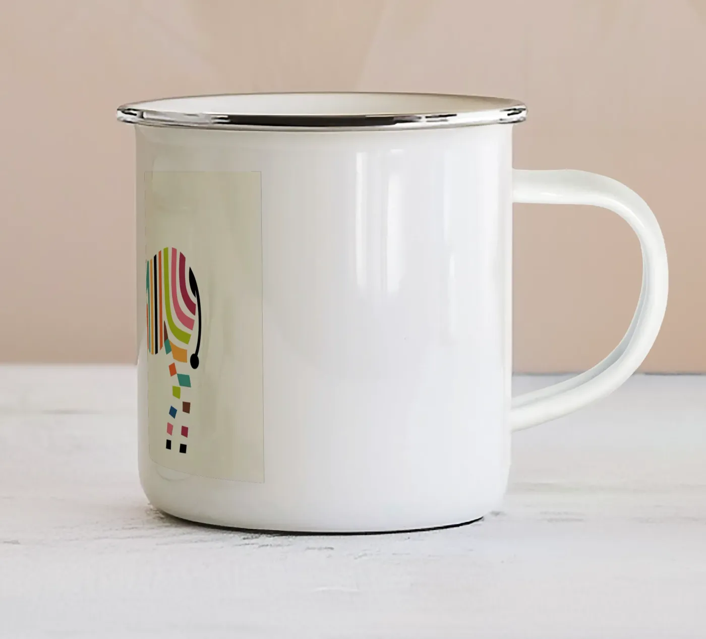 Magic Code Emaille Tasse von Andy Westface