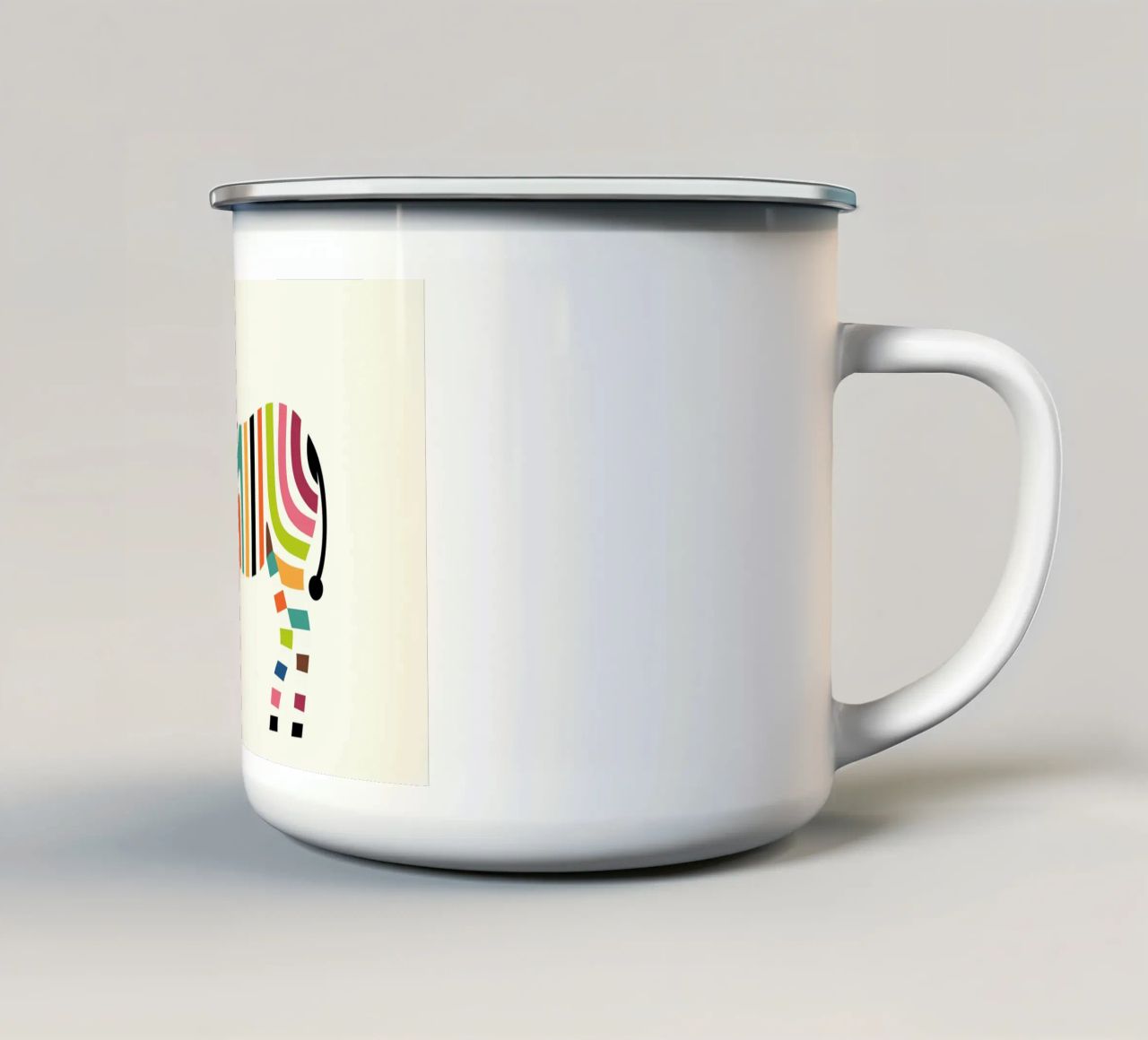 Code magique mug en émail de Andy Westface