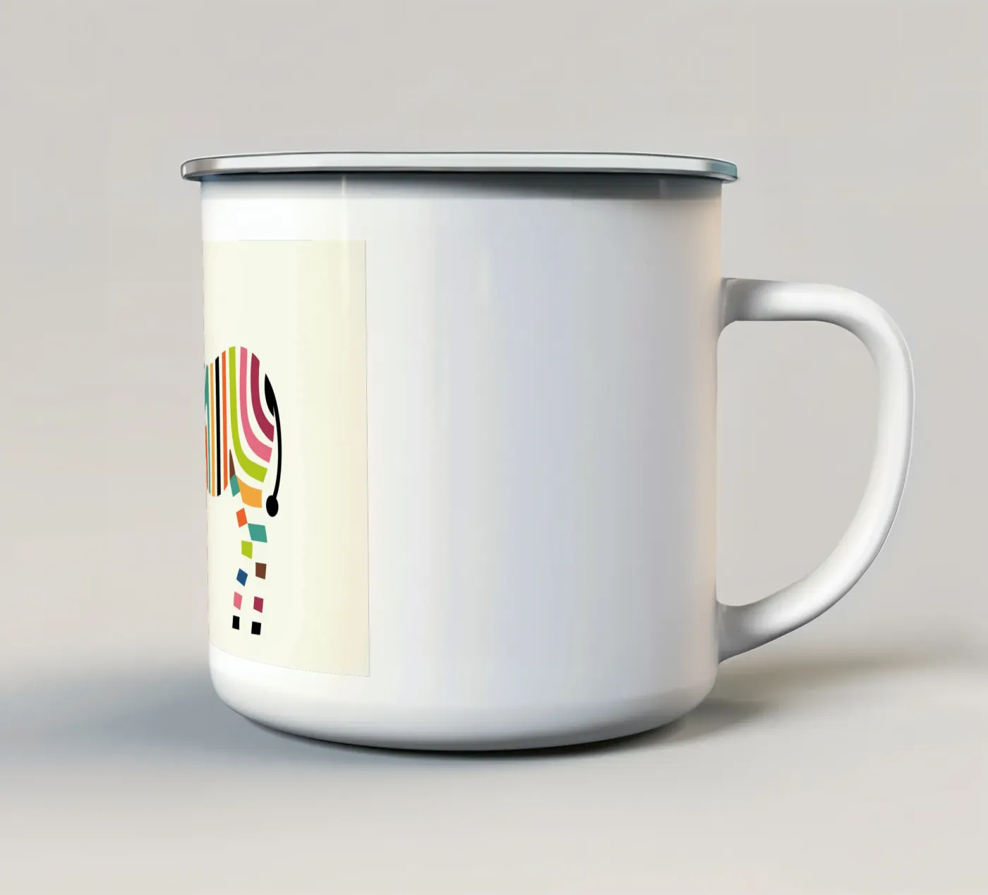Magic Code Emaille Tasse von Andy Westface