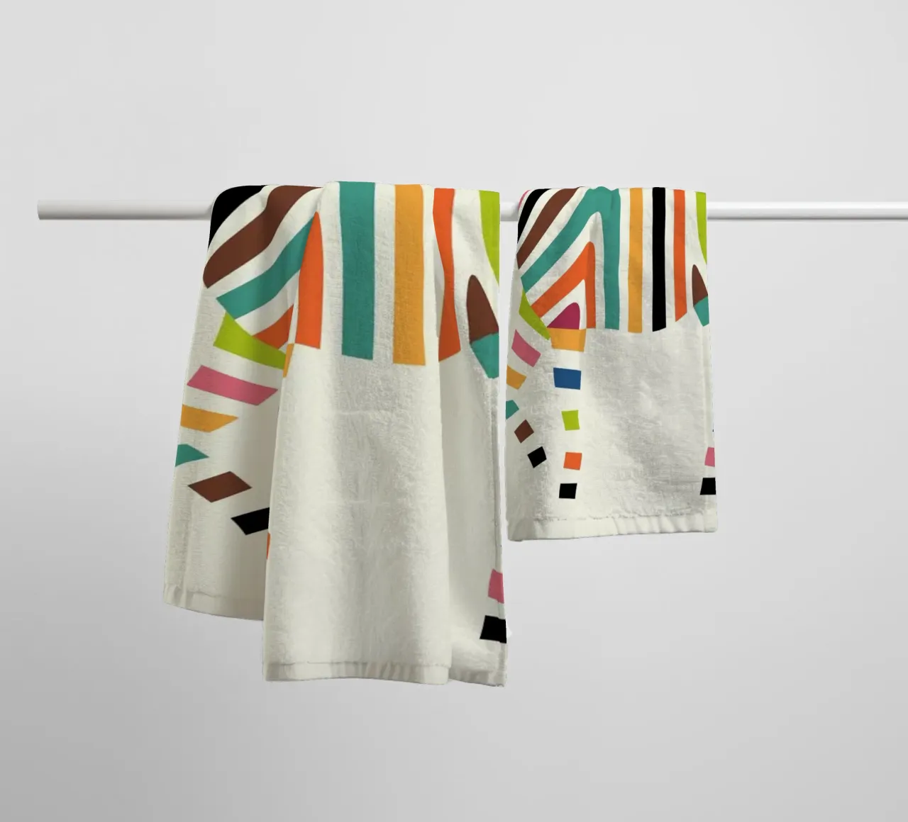 Magische code badhanddoek van Andy Westface
