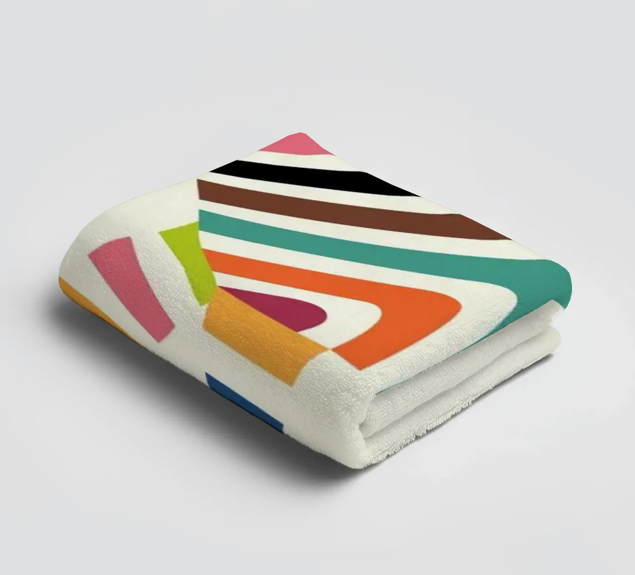 Magische code badhanddoek van Andy Westface