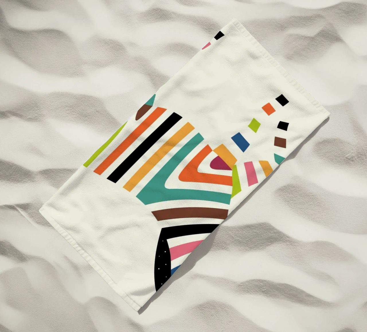 Code magique serviette de plage de Andy Westface