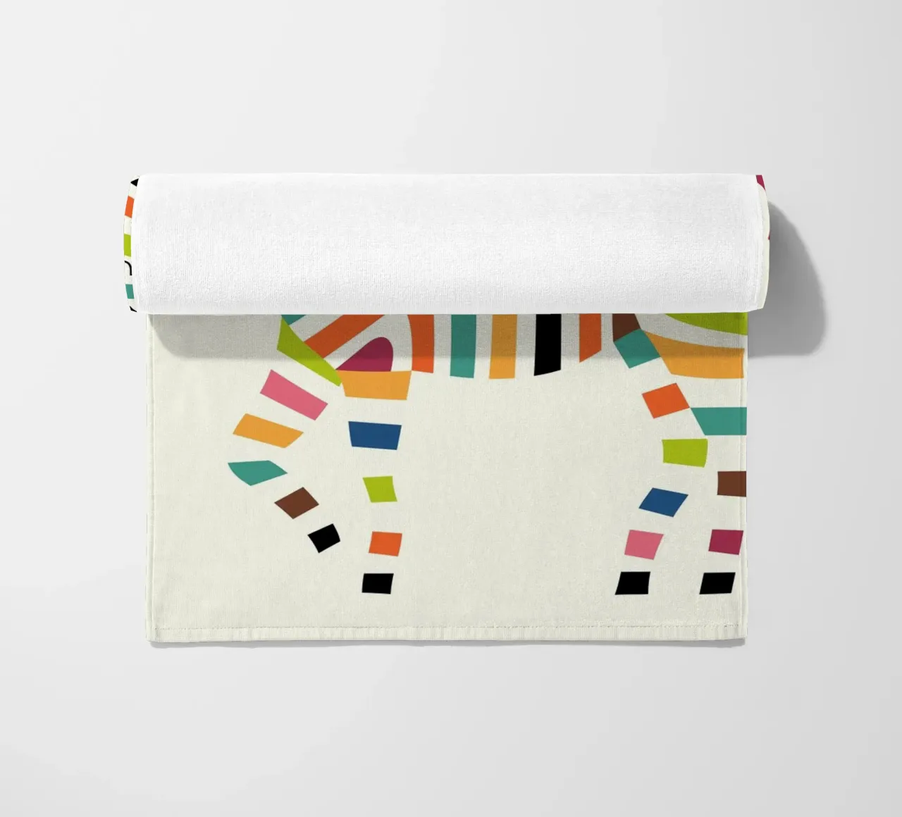 Magic Code beach towel by Andy Westface