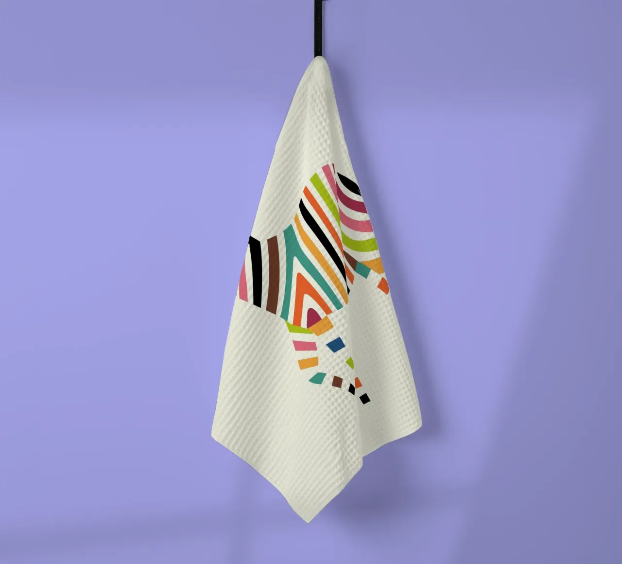 Magic Code tea towel by Andy Westface