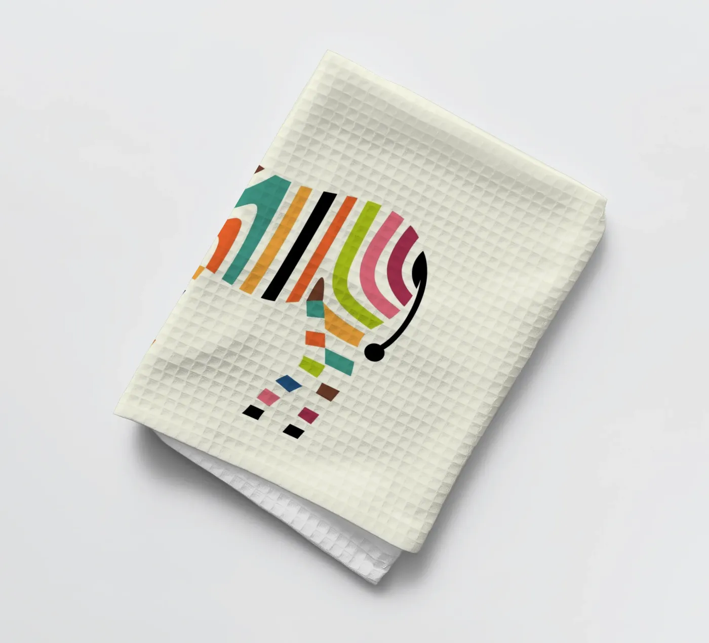 Magic Code tea towel by Andy Westface