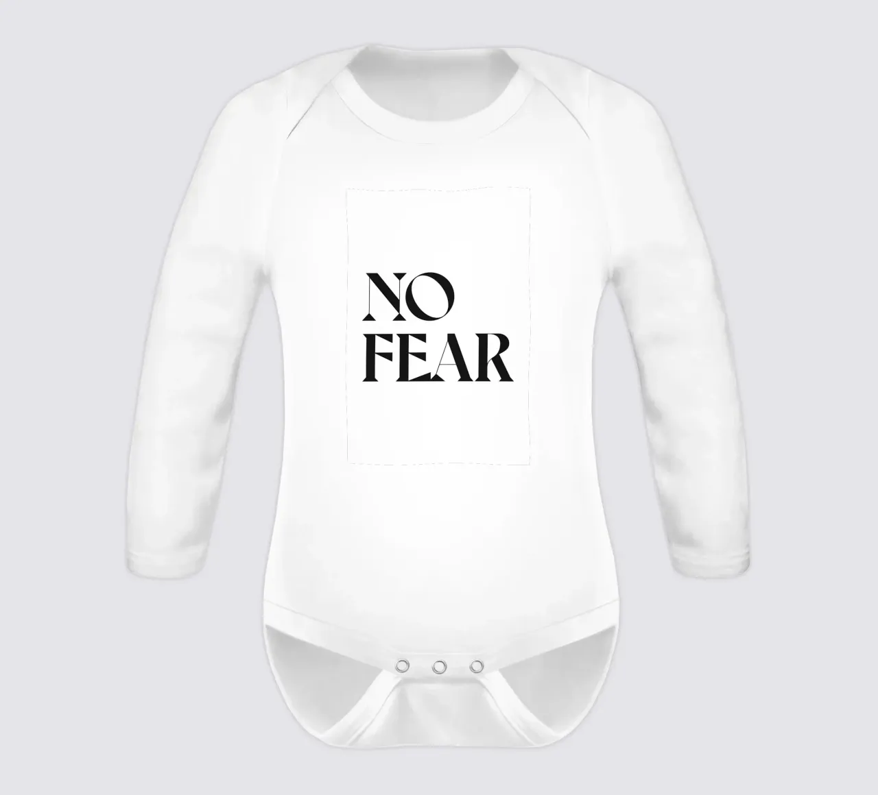NO FEAR long-sleeve baby romper by n.4