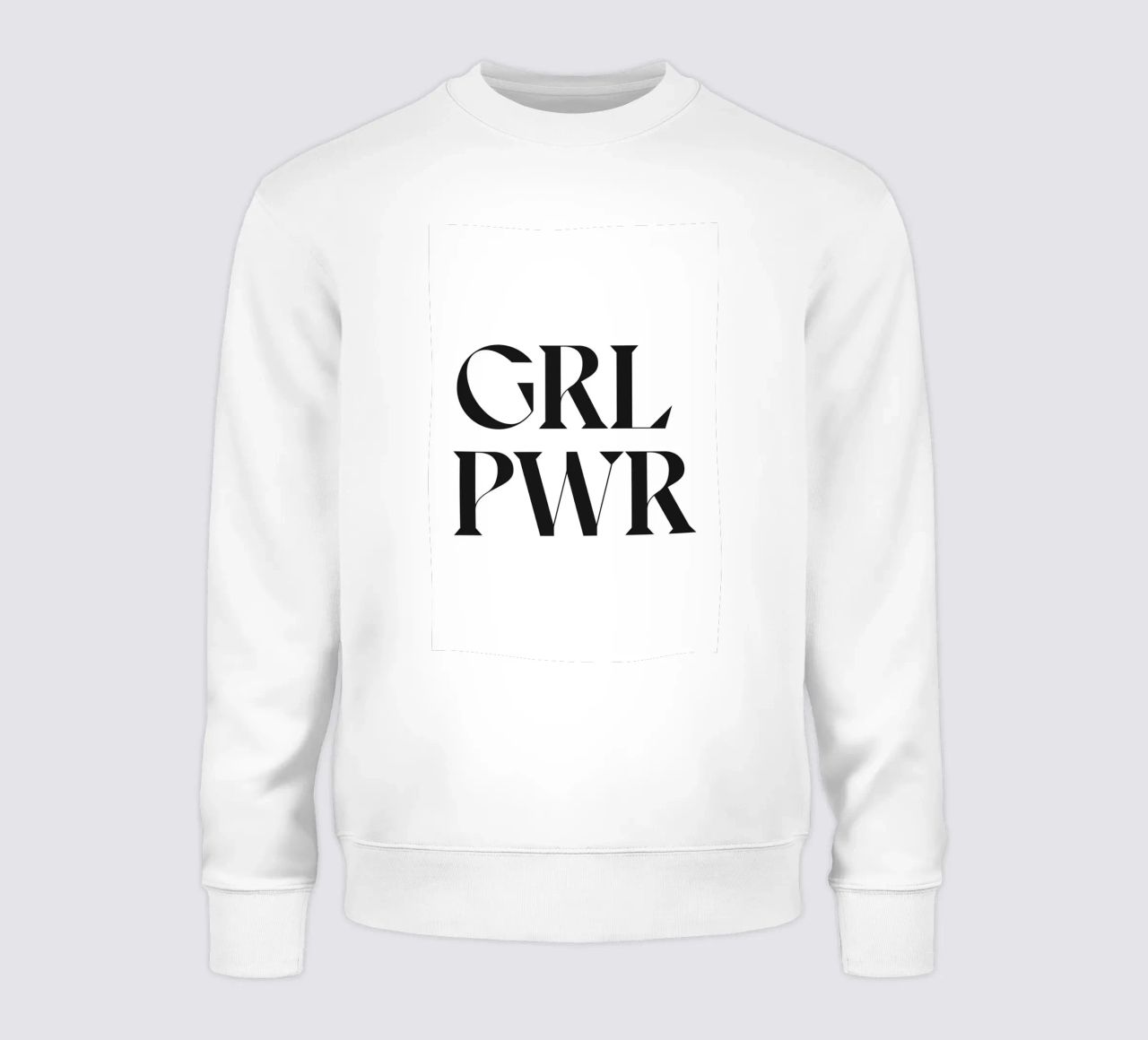 GRL PWR felpa da n.4