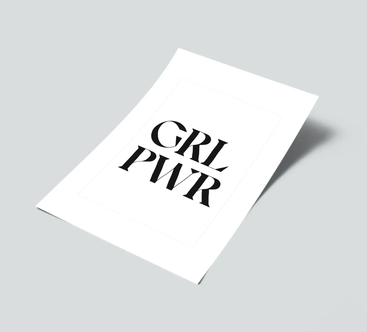 GRL PWR Stickerbogen von n.4