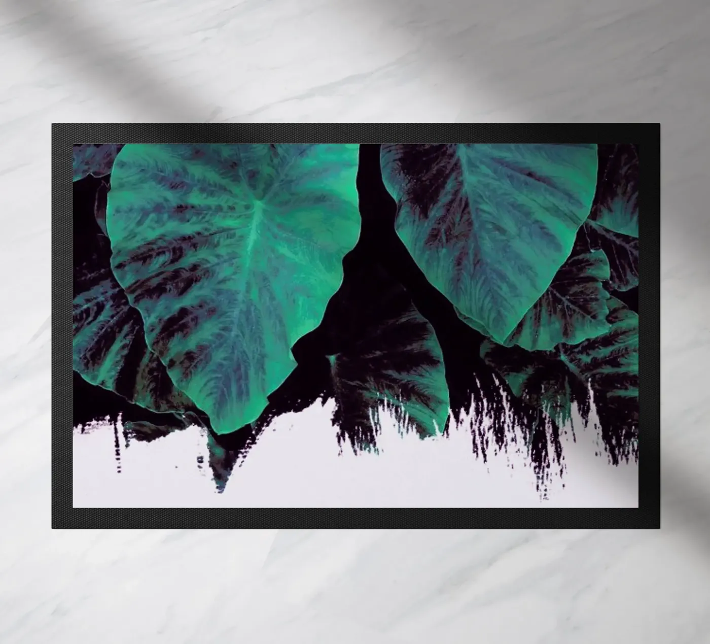 Giungla dipinta zerbino da cafelab