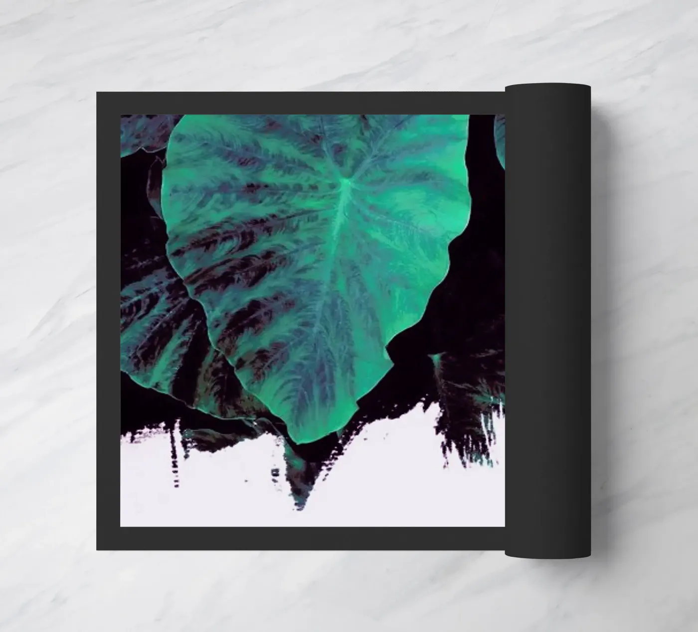 Giungla dipinta zerbino da cafelab