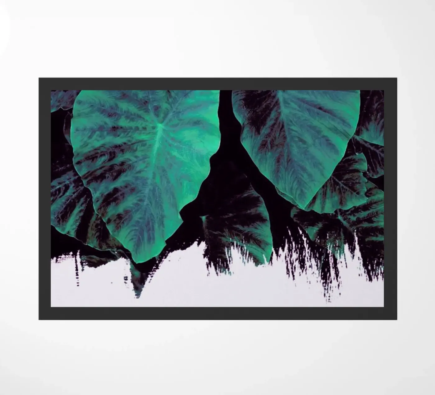 Giungla dipinta zerbino da cafelab