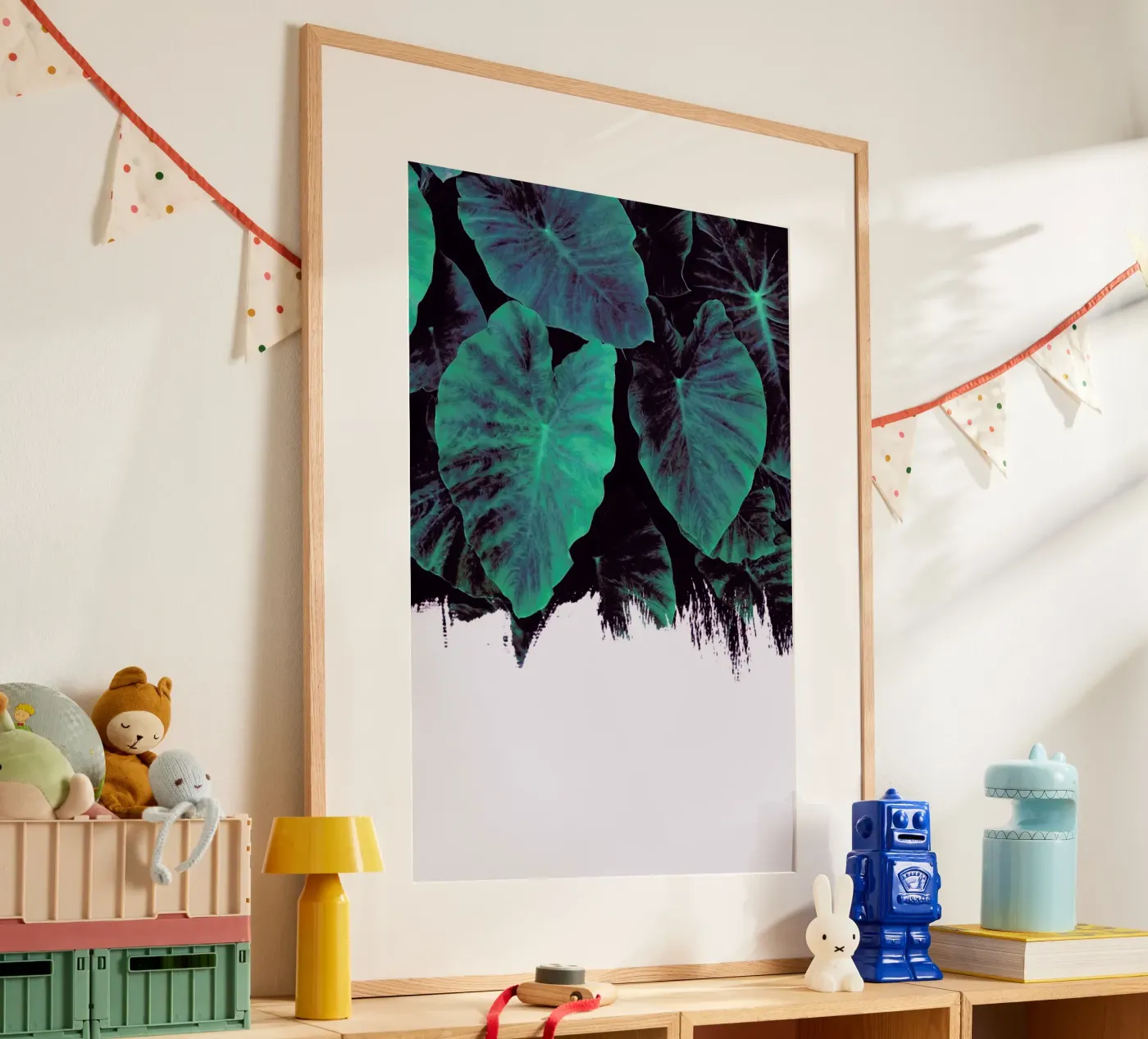 Painted Jungle poster by cafelab