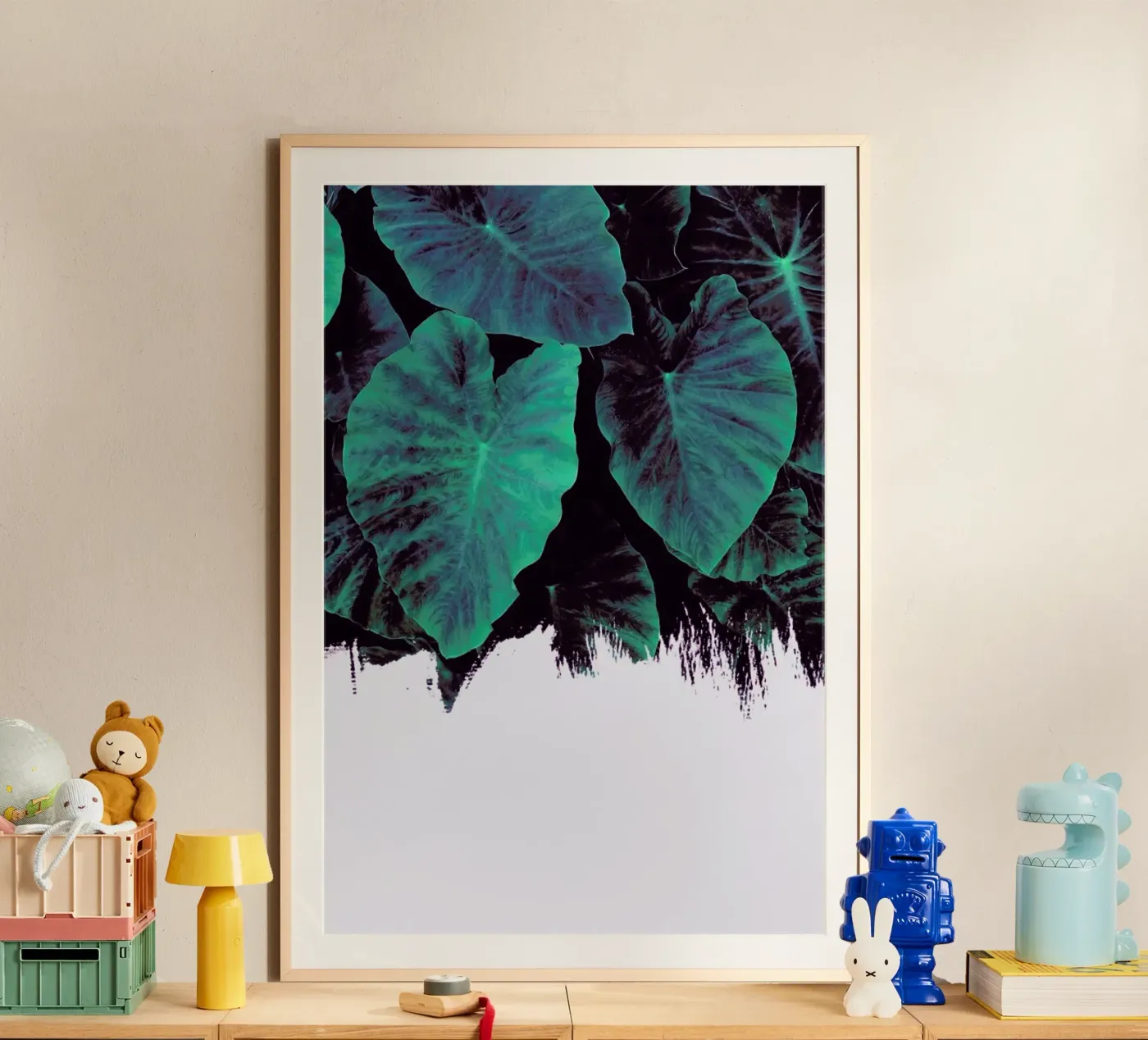 Painted Jungle poster by cafelab