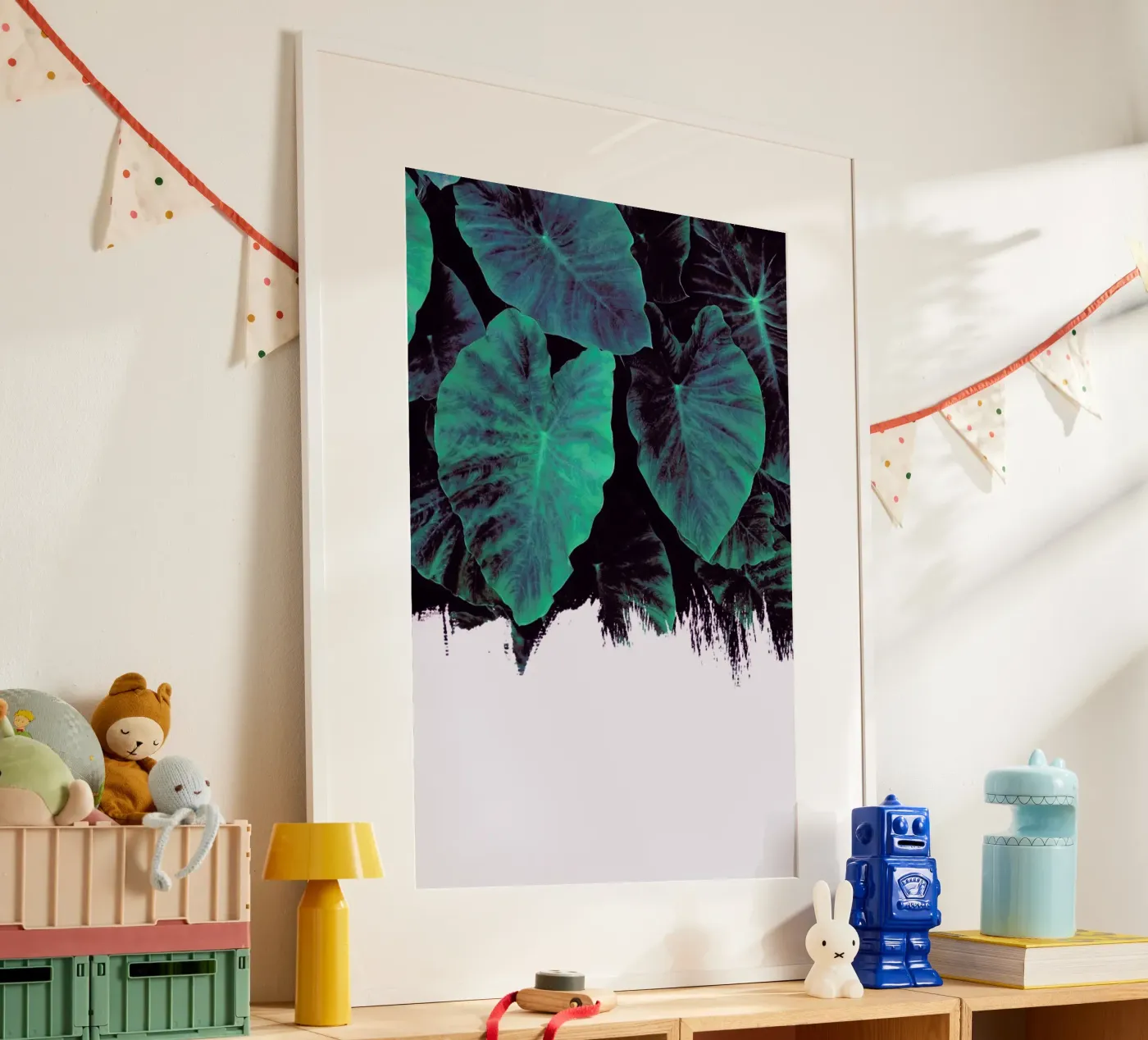 Painted Jungle poster by cafelab