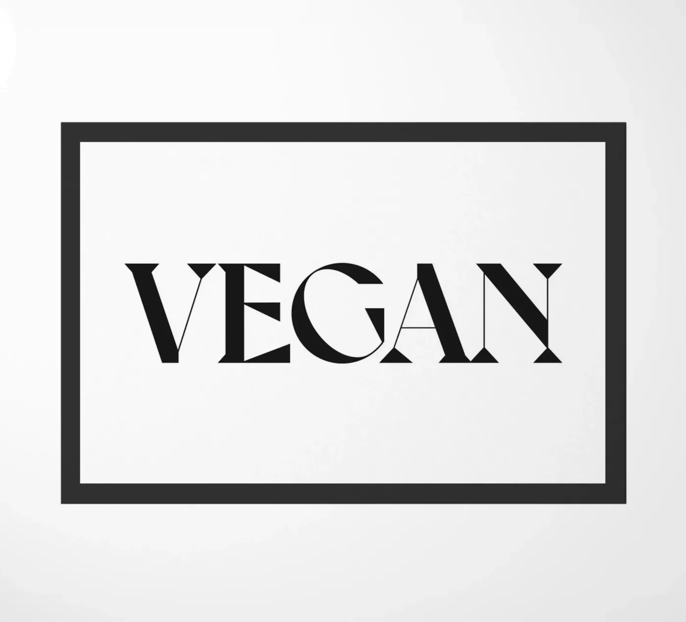 VEGAN Fußmatte von n.4