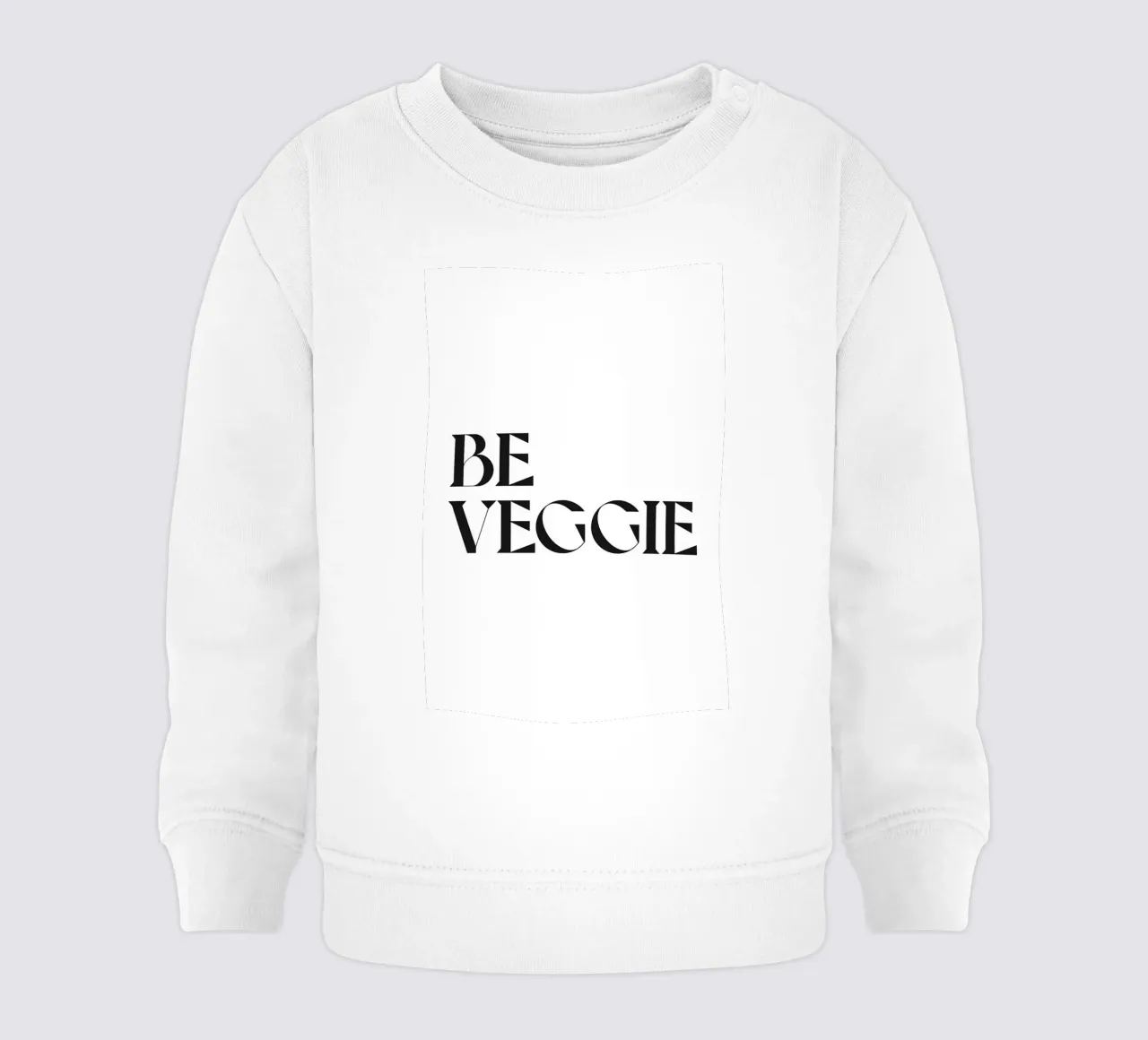 BE VEGGIE felpa neonato da n.4