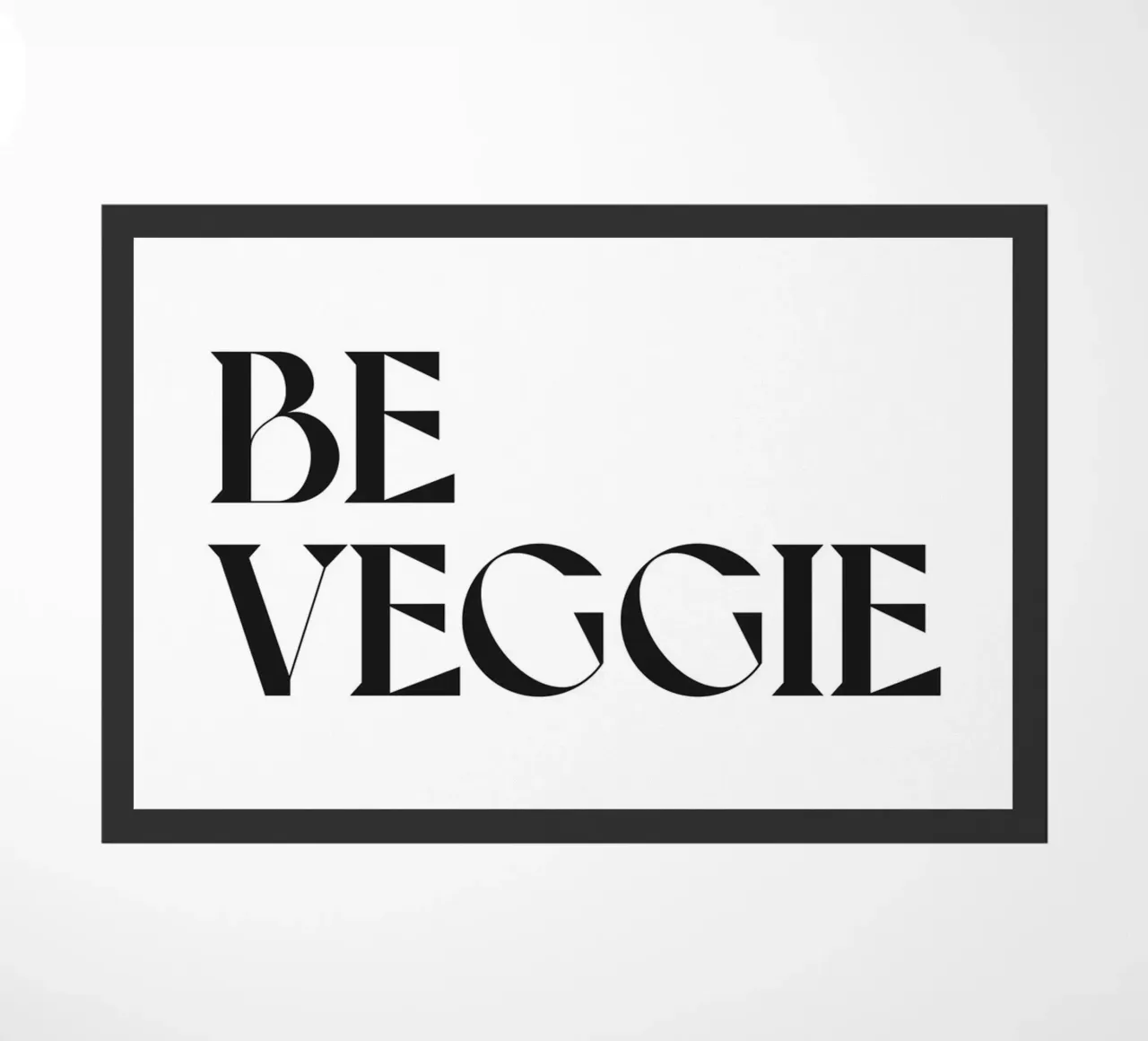 VEGGIE SEIN Fußmatte von n.4