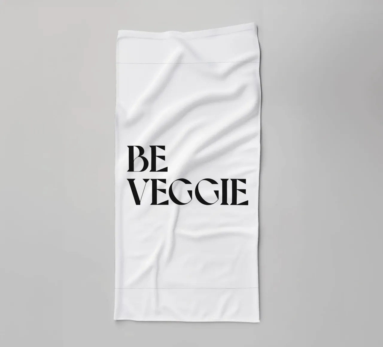 BE VEGGIE asciugamano da bagno da n.4