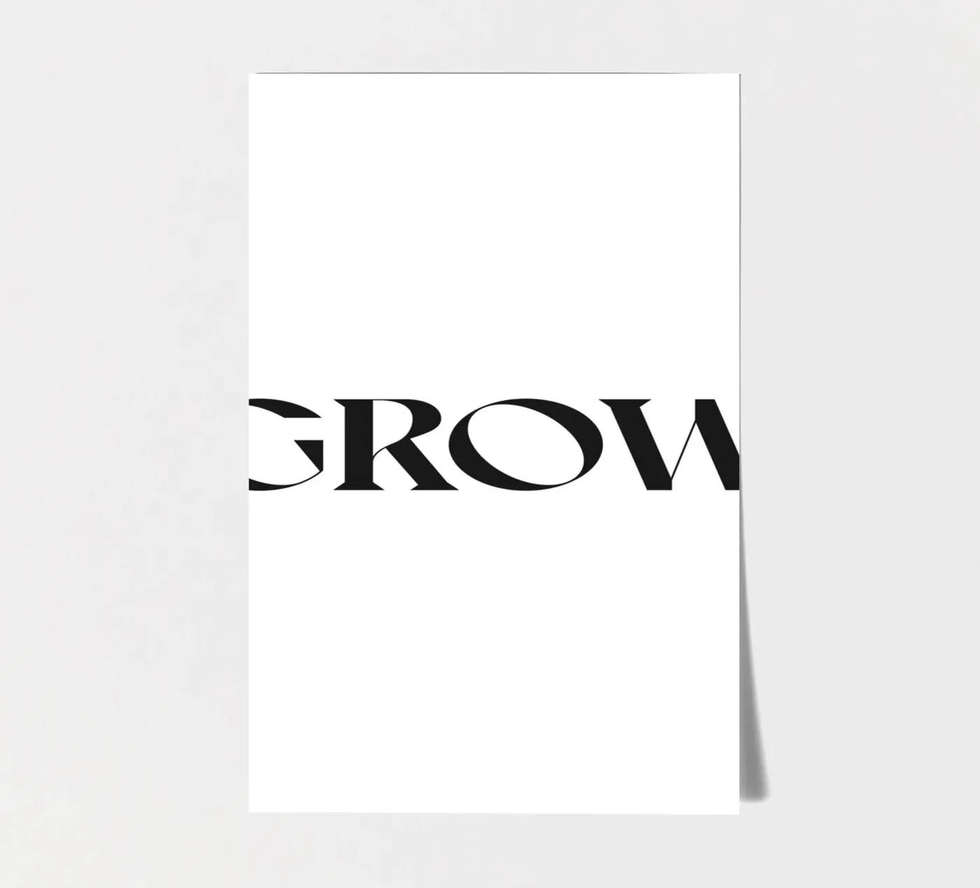 GROW sticker sheet by n.4