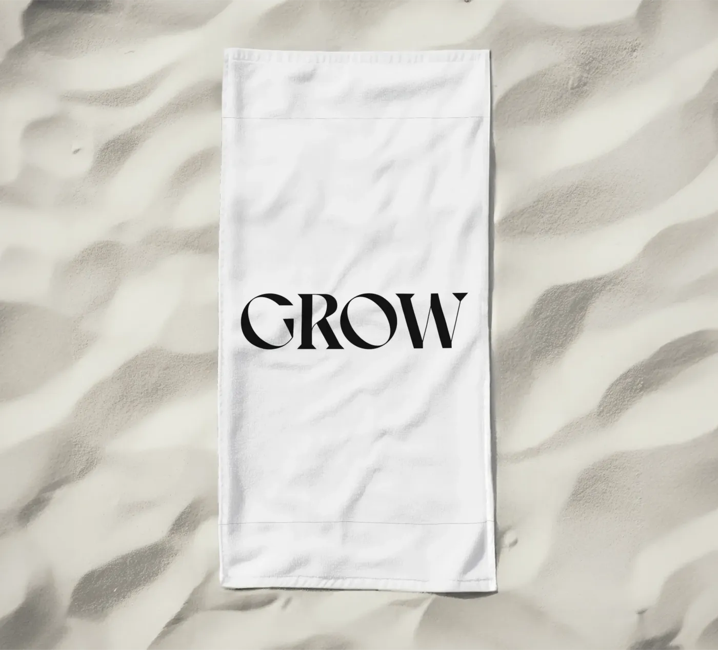 GROW beach towel by n.4