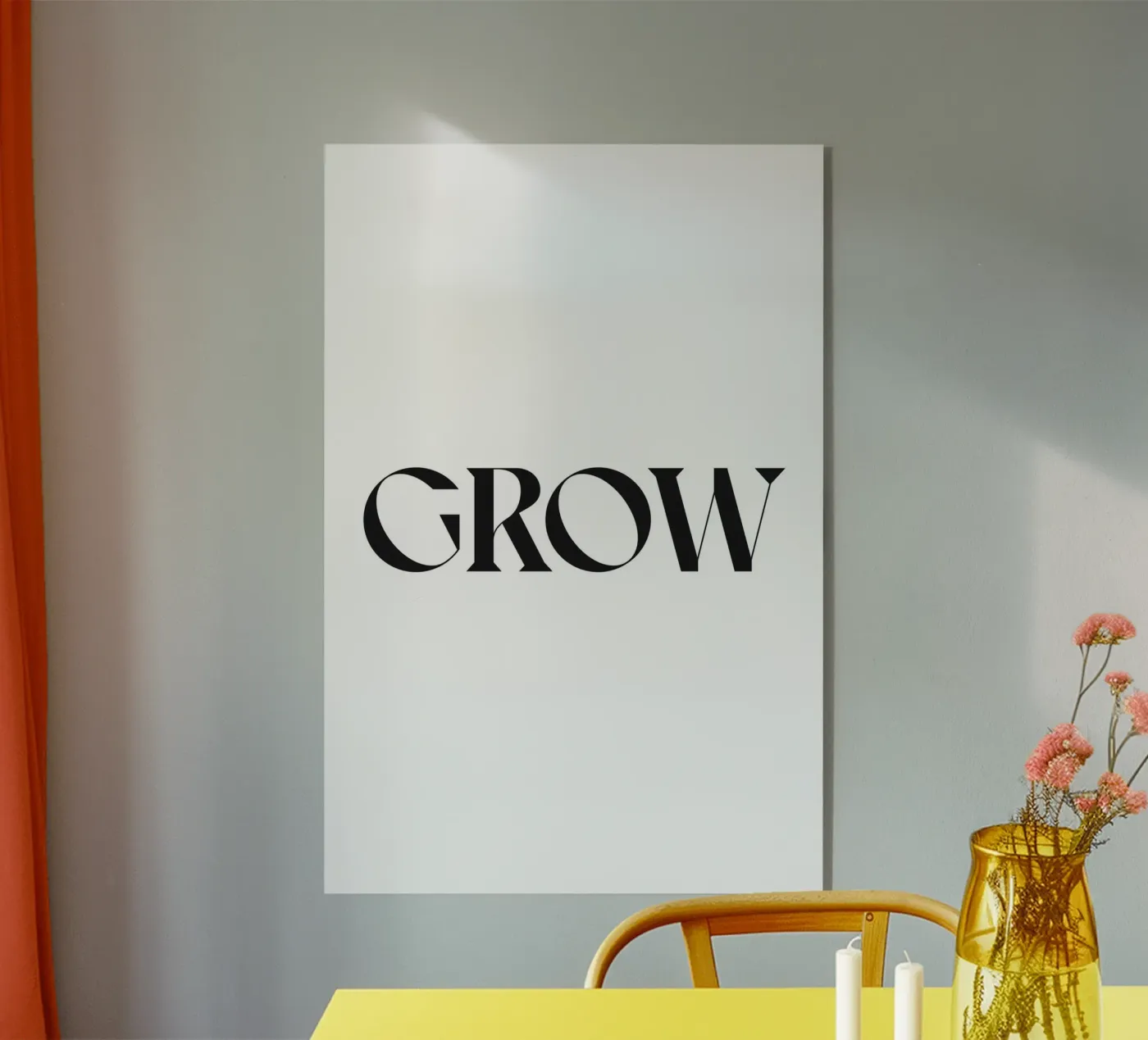 GROW plexiglas de n.4