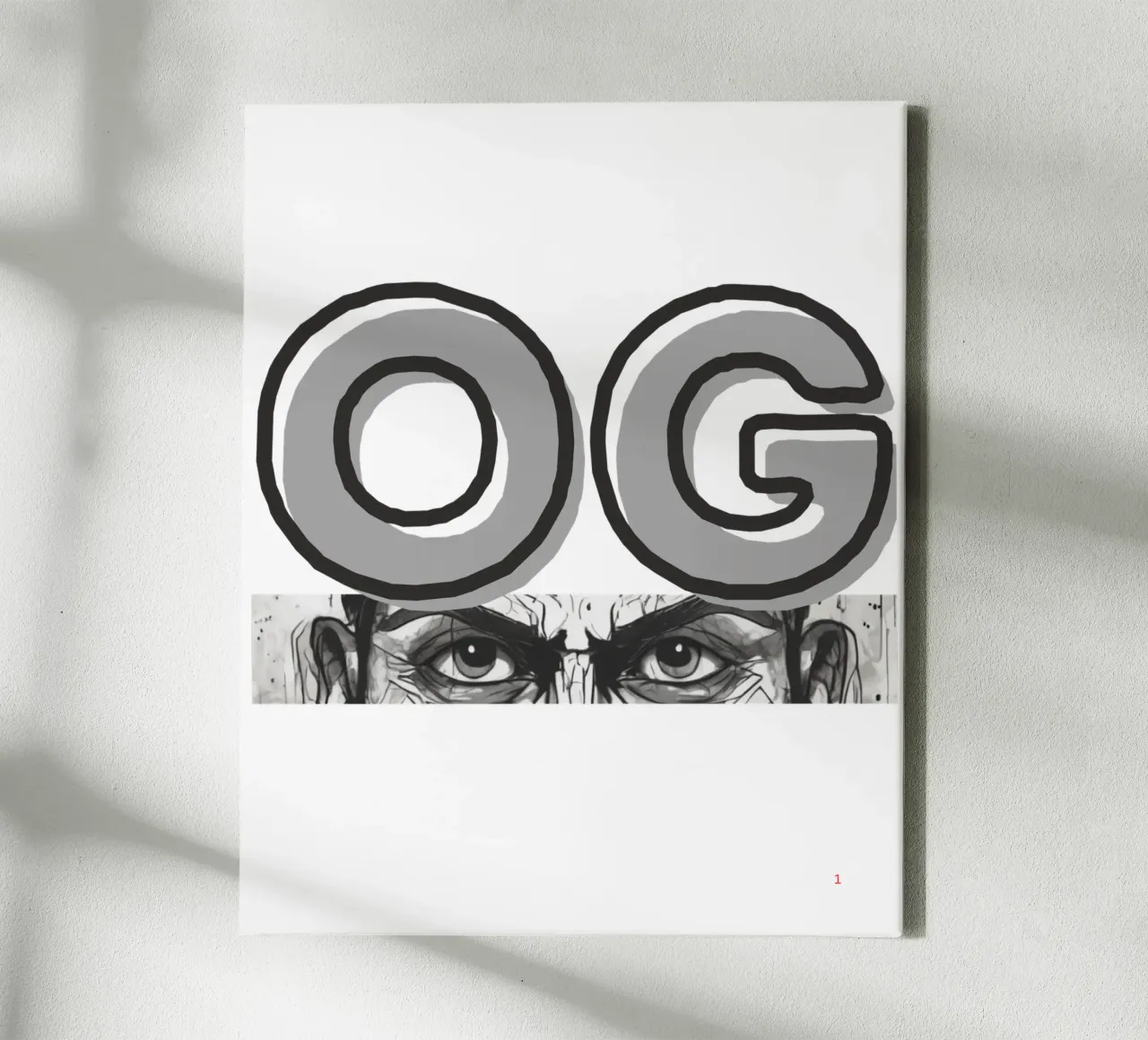 OG _OG:!! canvas with Floater frame by Crypto_Jungle