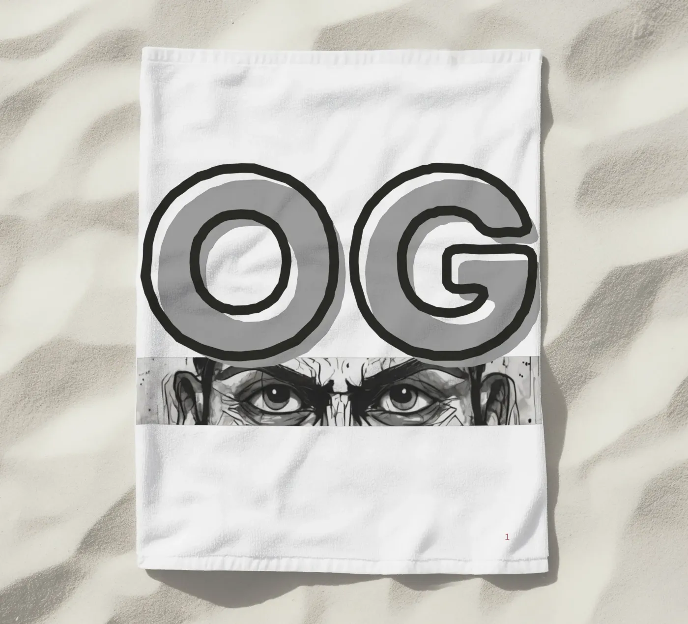OG _OG:!! beach towel by Crypto_Jungle