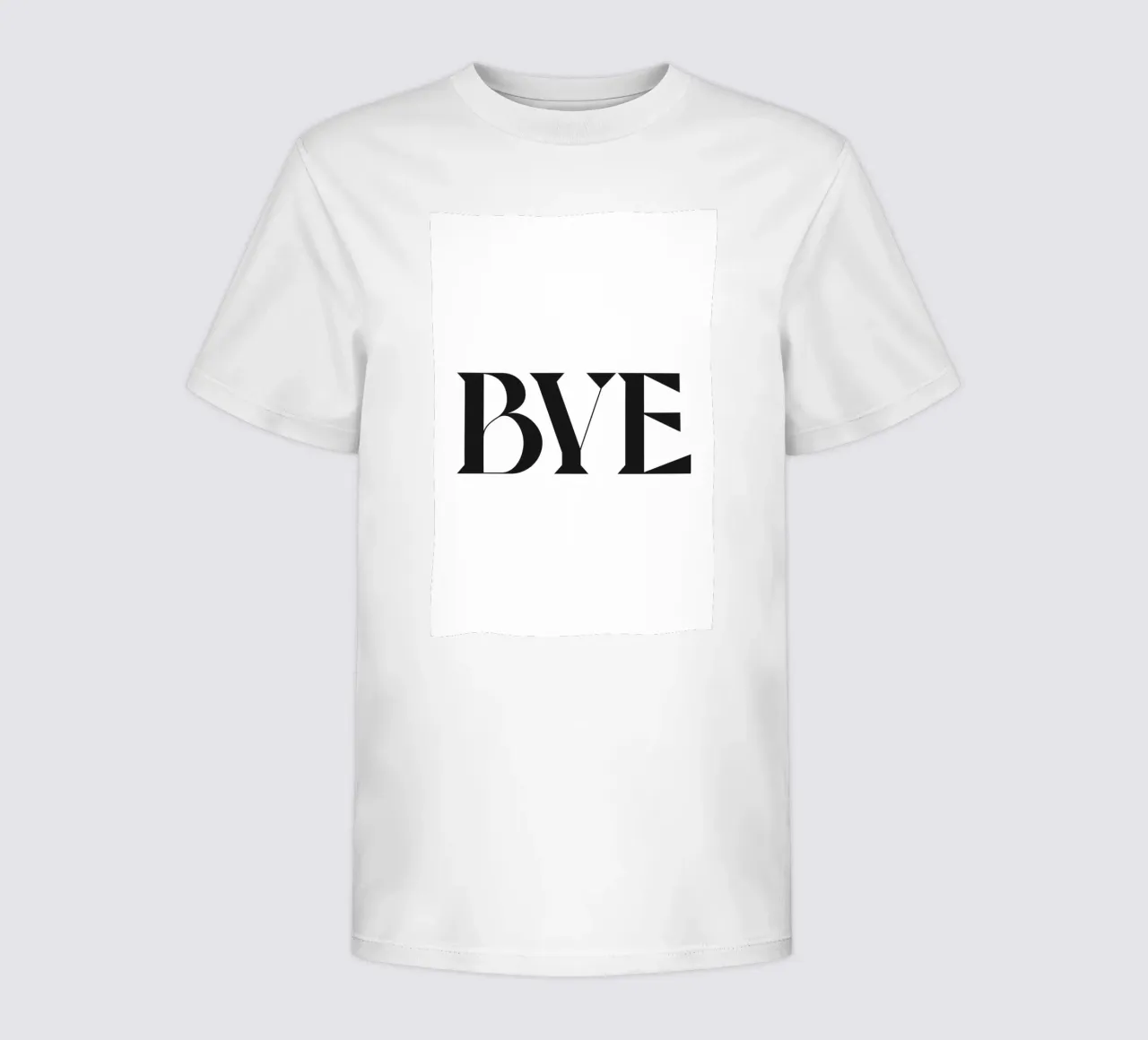 BYE t-shirt bambini da n.4