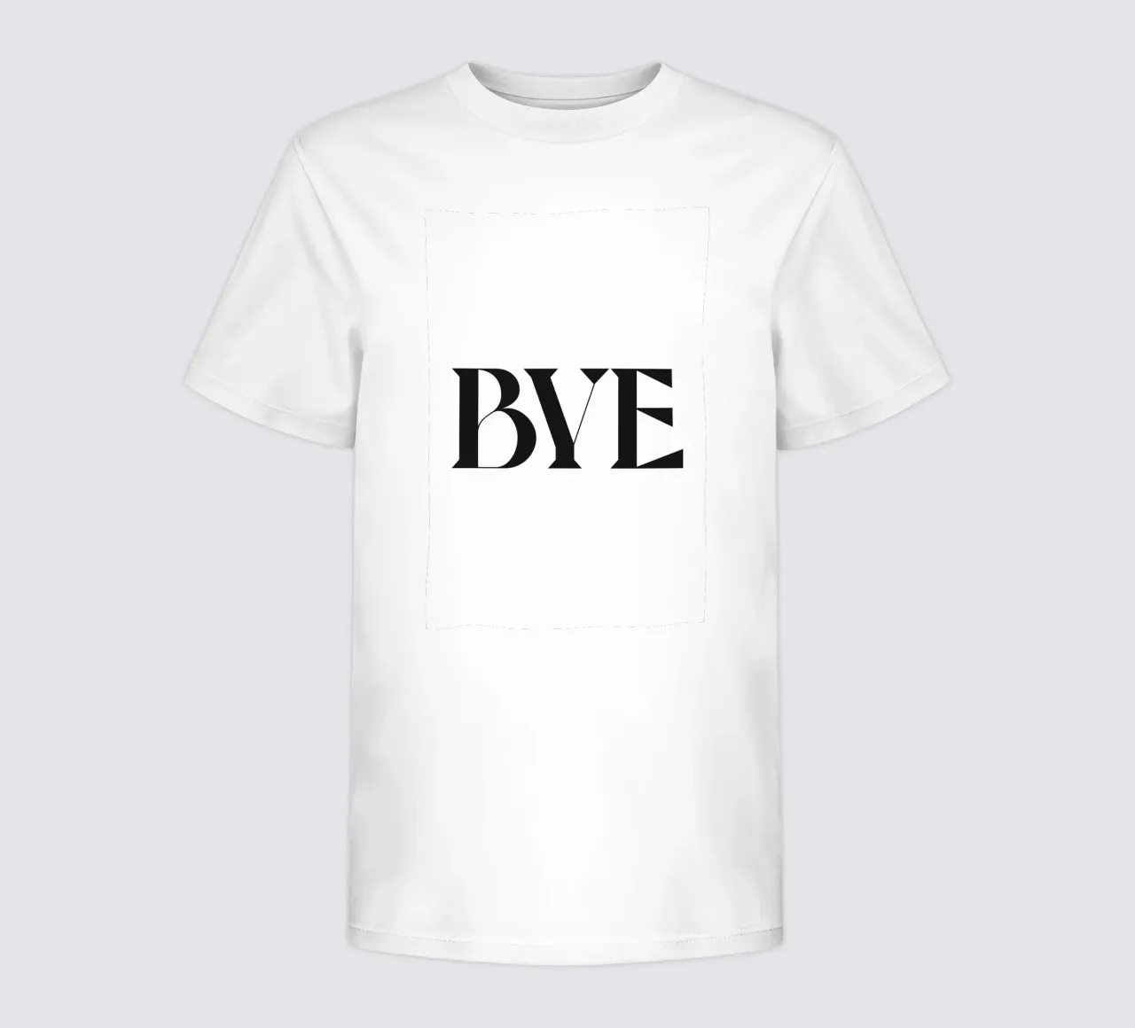 BYE t-shirt bambini da n.4