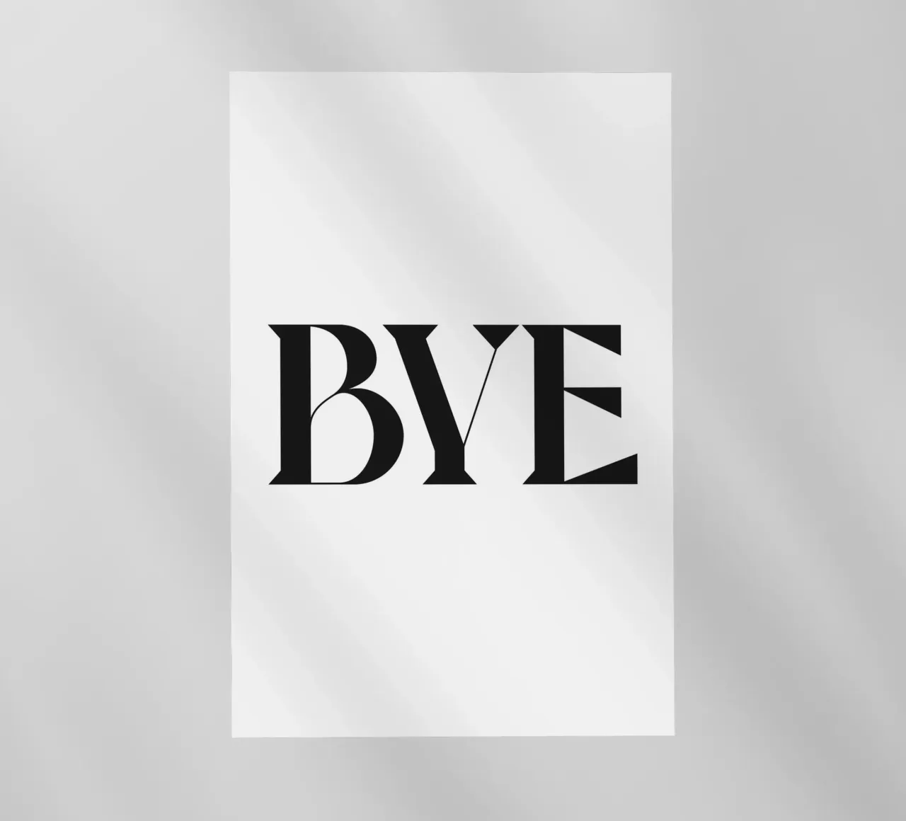 BYE pellicola backlit da n.4