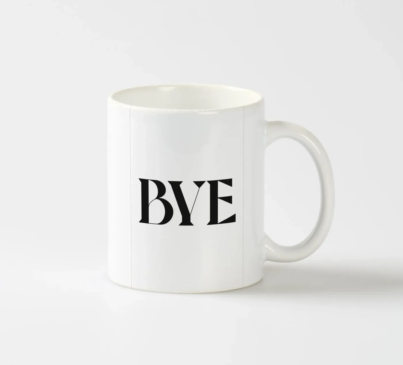 BYE ceramic mug by n.4