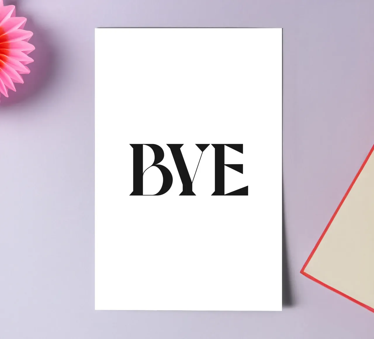 BYE sticker sheet by n.4