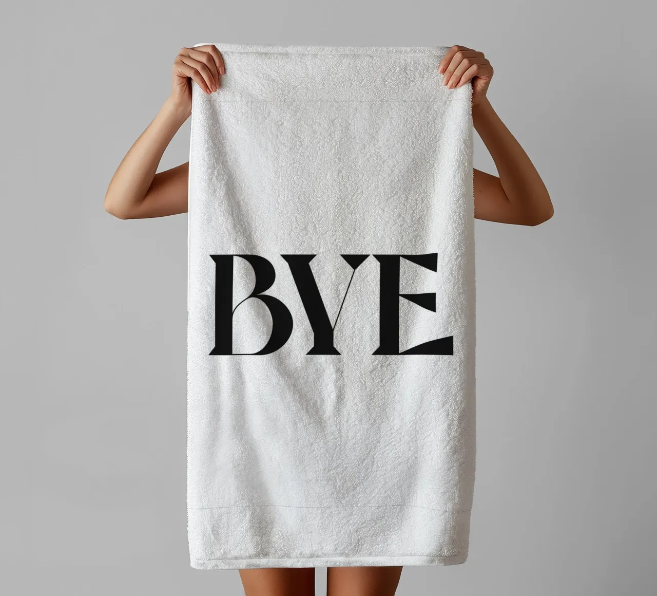 BYE asciugamano da bagno da n.4