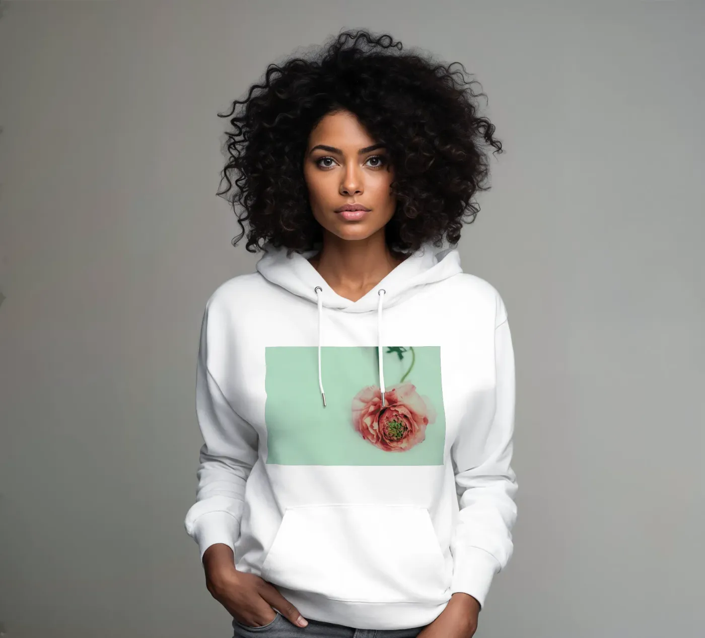 Melon hoodie by Morgan Kendall