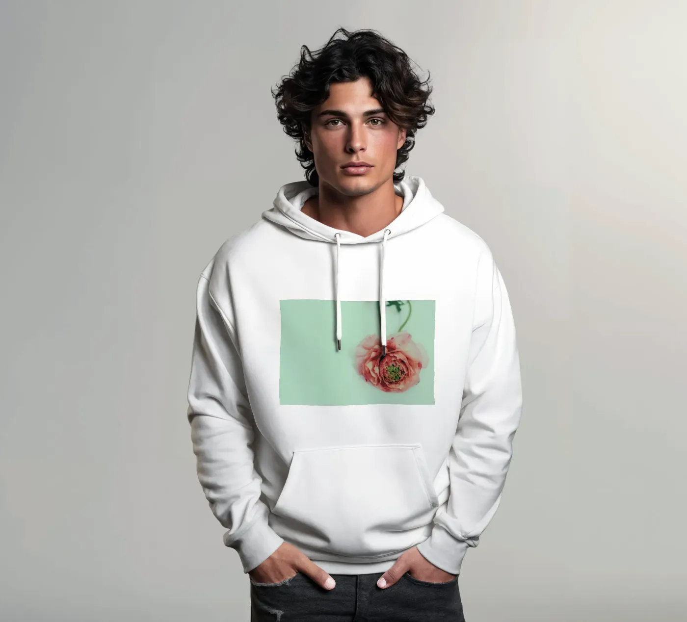 Melon hoodie by Morgan Kendall