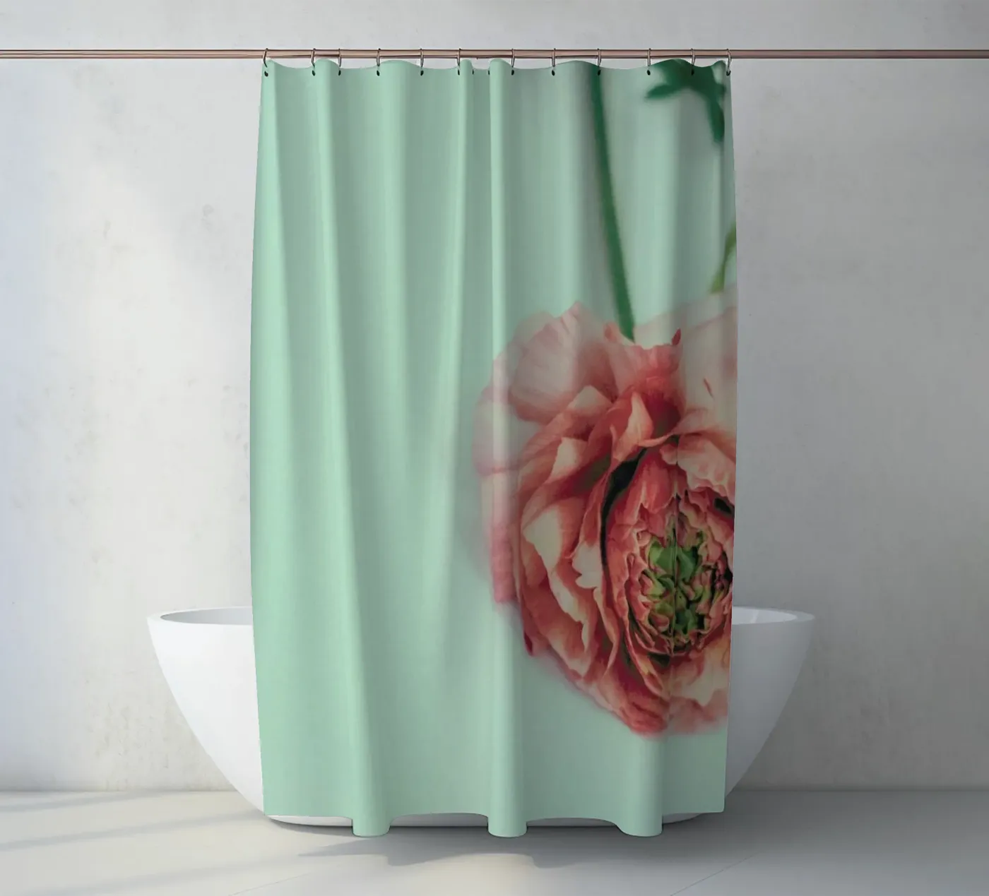 Melon Duschvorhang von Morgan Kendall