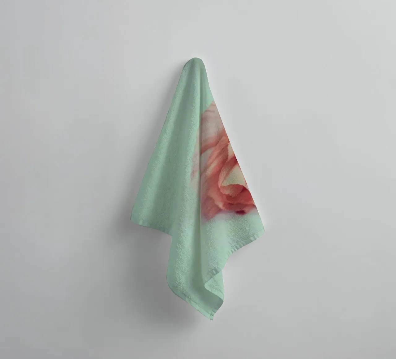 Melon towel by Morgan Kendall
