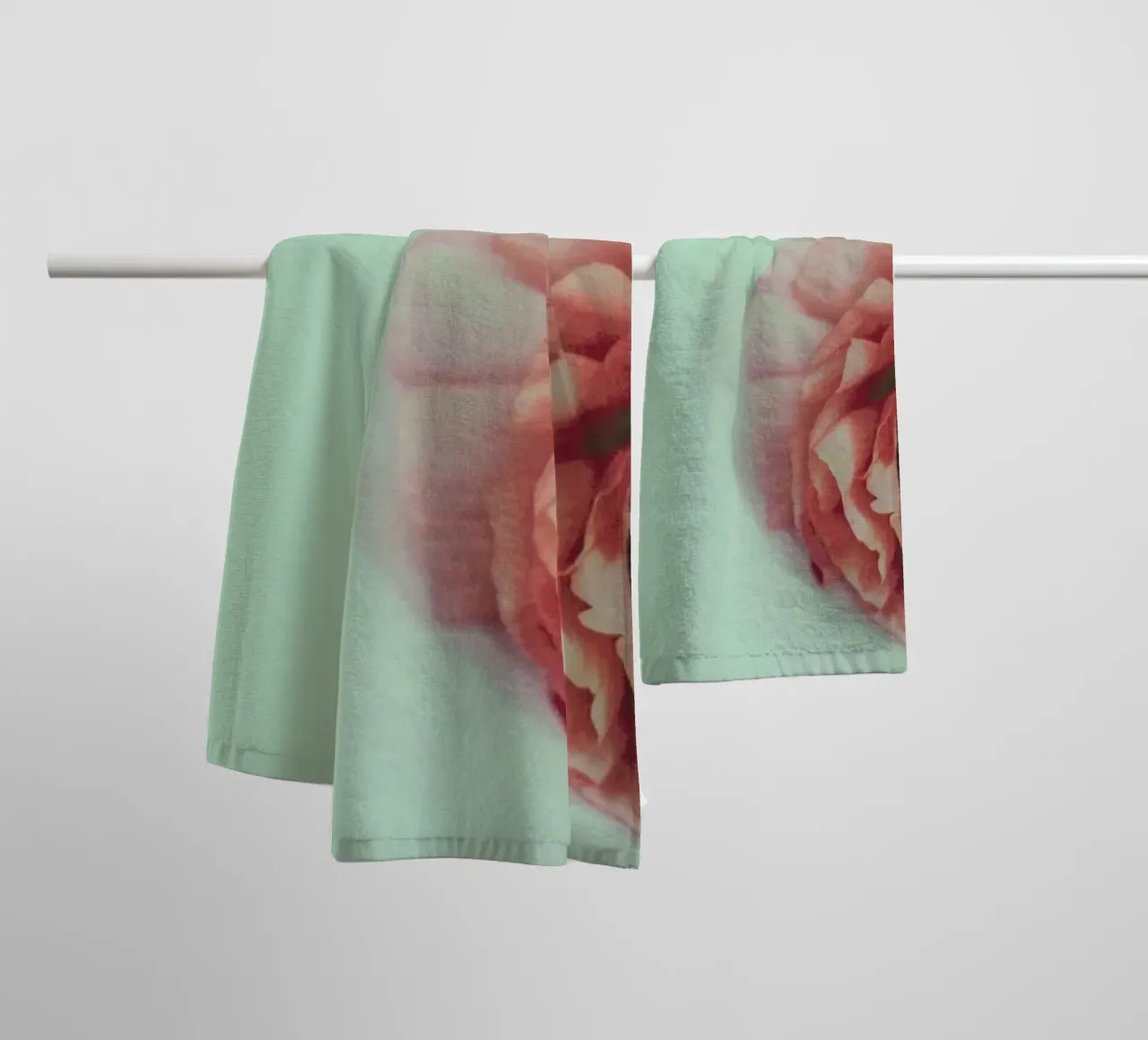 Melon towel by Morgan Kendall