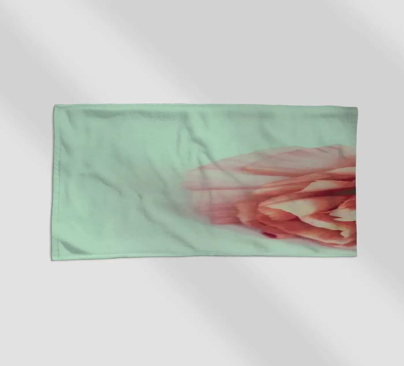 Melon beach towel by Morgan Kendall