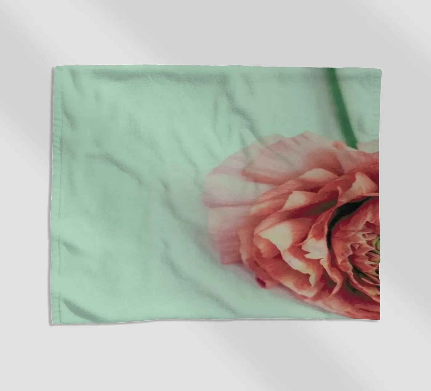 Melon beach towel by Morgan Kendall