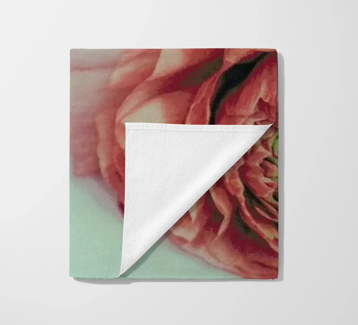 Melon beach towel by Morgan Kendall