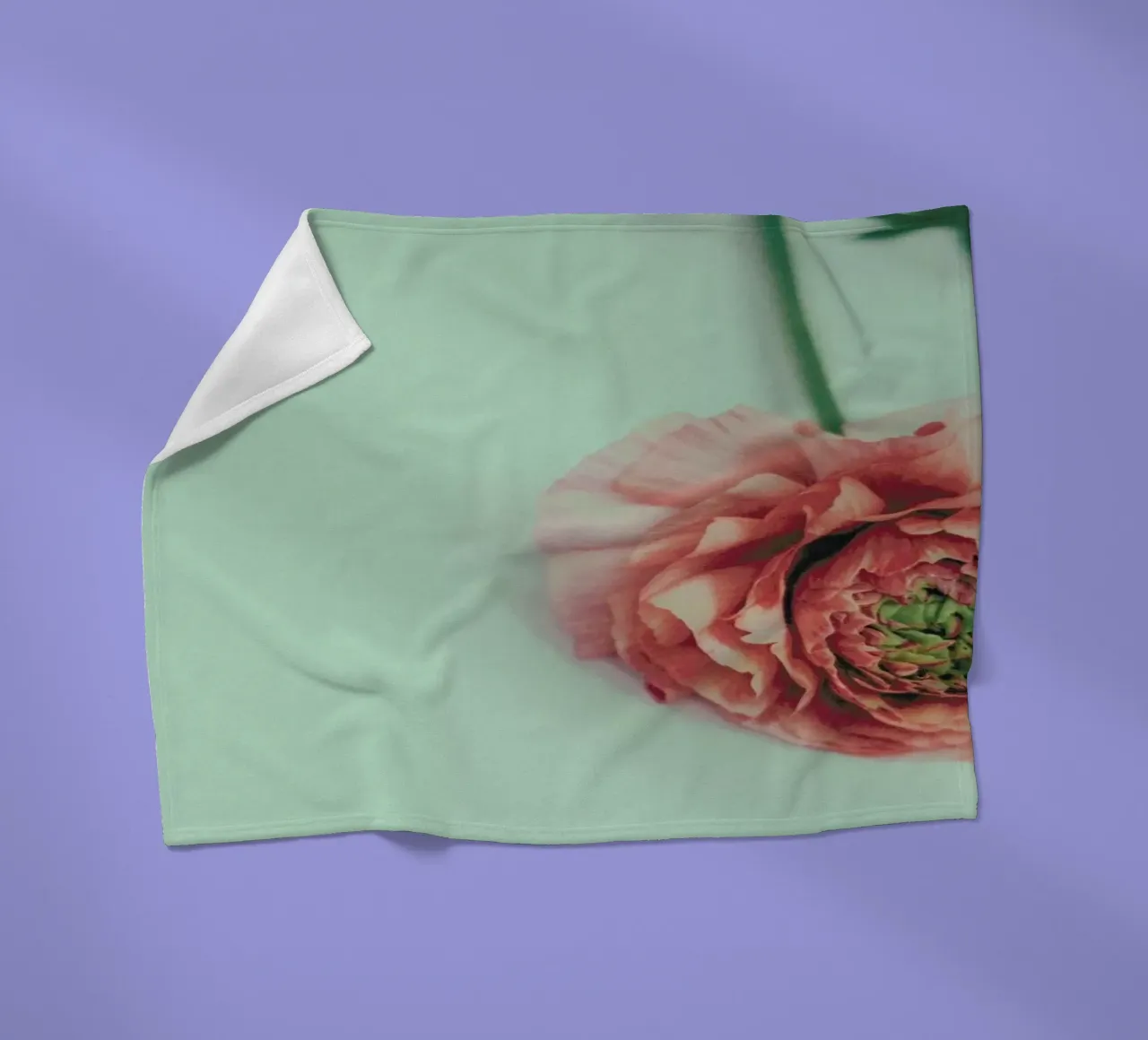 Melon Fleecedecke von Morgan Kendall