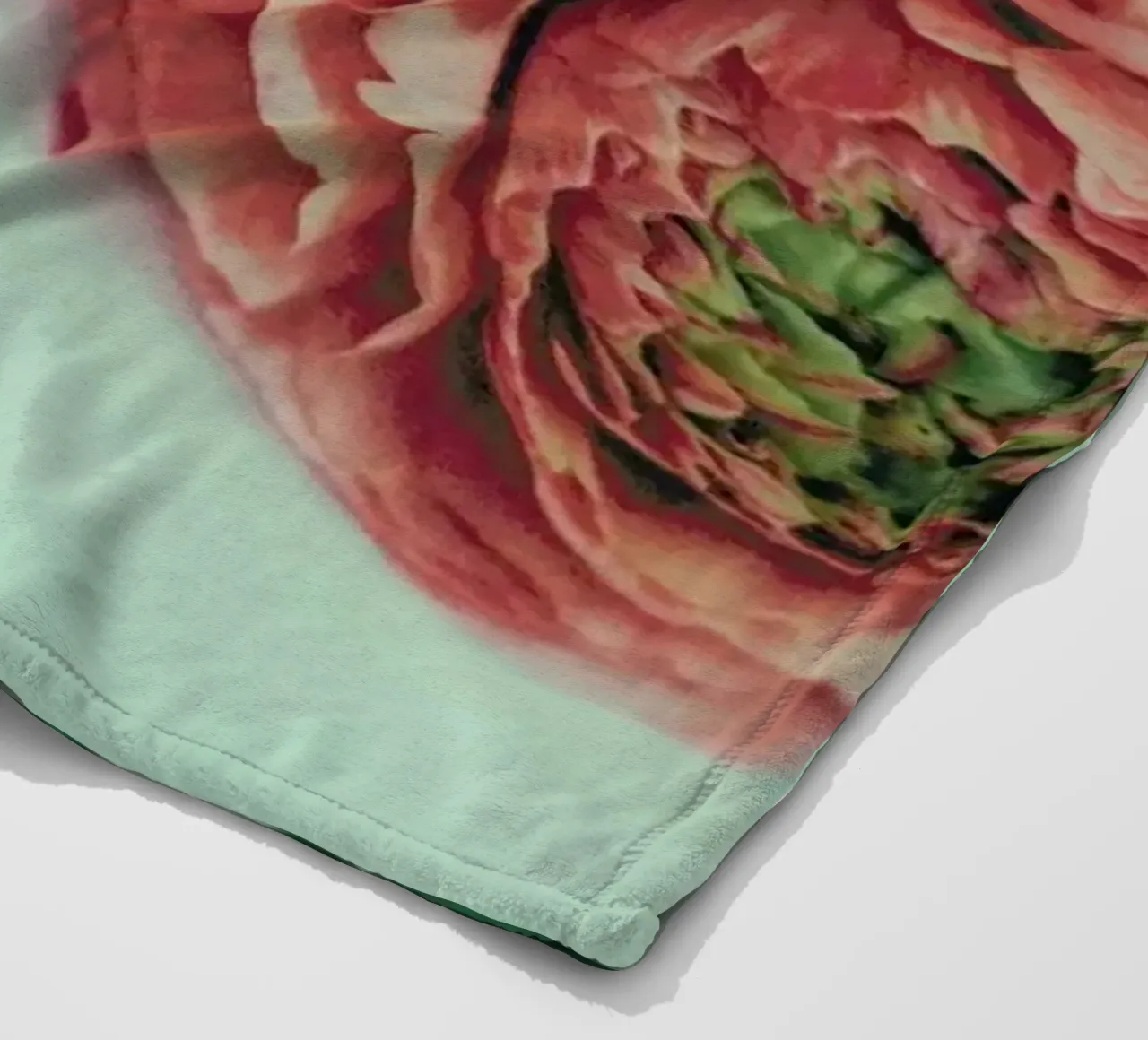 Melon Fleecedecke von Morgan Kendall