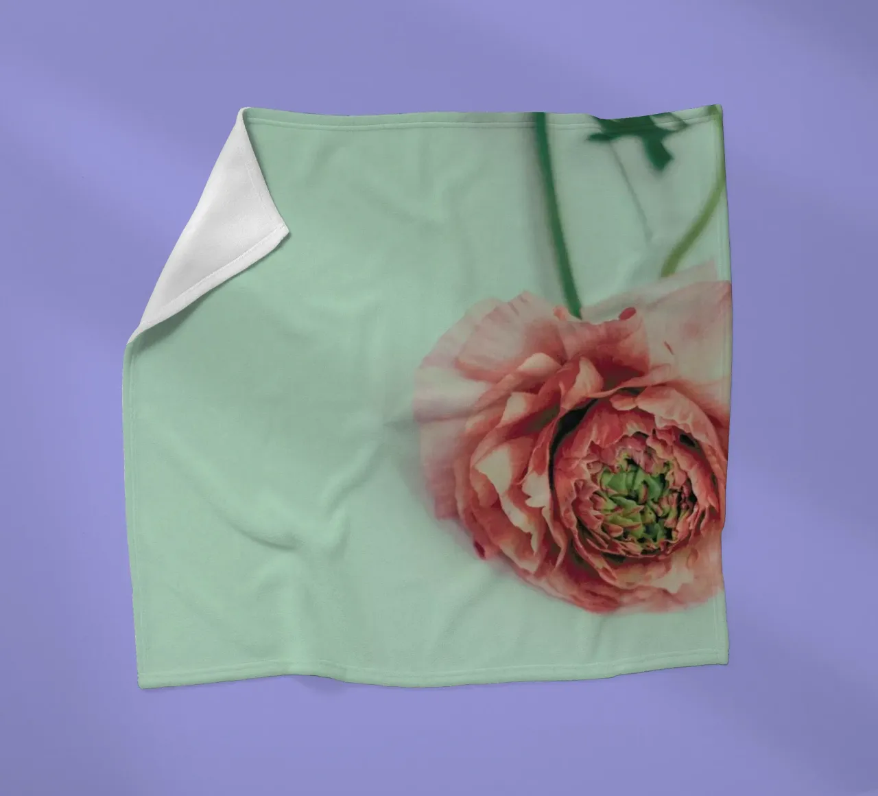 Melon Fleecedecke von Morgan Kendall