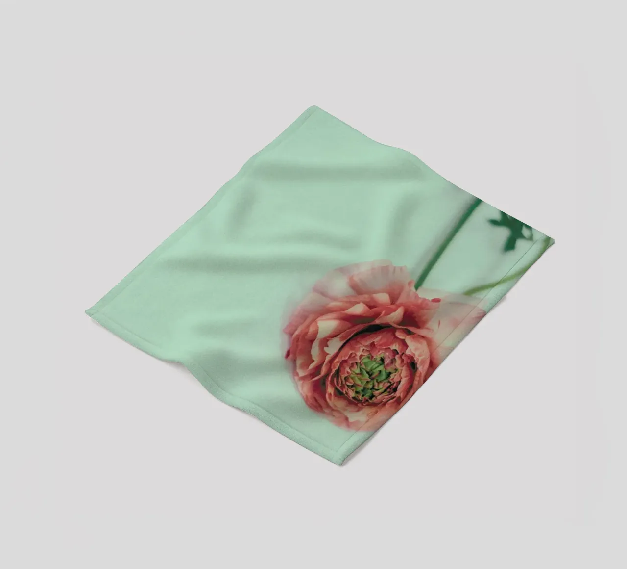 Melon Fleecedecke von Morgan Kendall