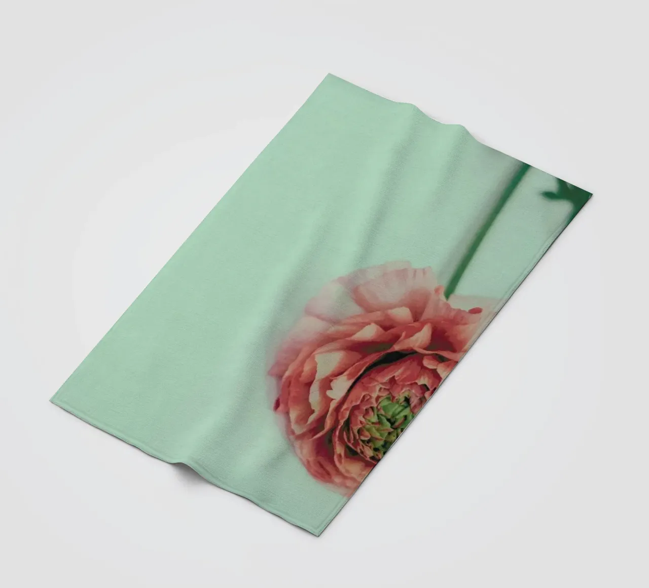 Melon Fleecedecke von Morgan Kendall